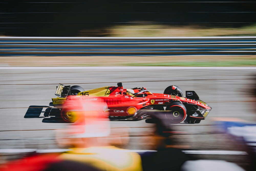 a race car on a track