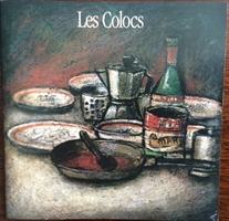 paining of plates on a table