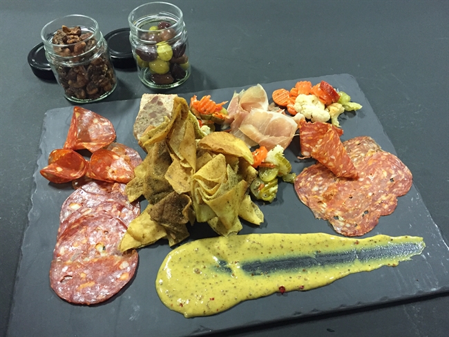 Ardoise de Charcuteries